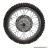 Jante/roue avant 14 pouces occasion (taille 2.50X14) pour moto/dirt enfant (frein a disque) * Déstockage !