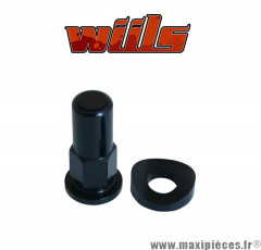 Écrou de gripster WIILS alu - CNC noir *Déstockage !