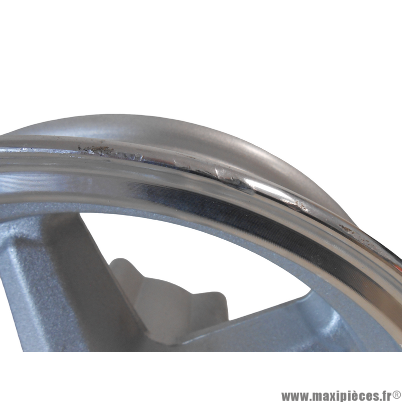 Jante avant en aluminium 12 pouces tubeless (MT2.50X12) pour scooter chinois 50/125cc (frein a disque) * Déstockage !