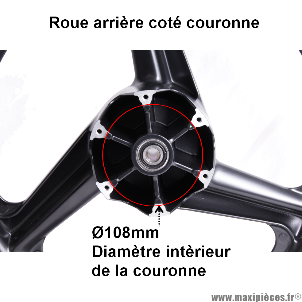 Paire de roues/jantes Neuves Grimeca 17P avant et arrière alu noir pour moto Conti RX356, Metrakit mini GP XL copa , Derbi... *Déstockage !