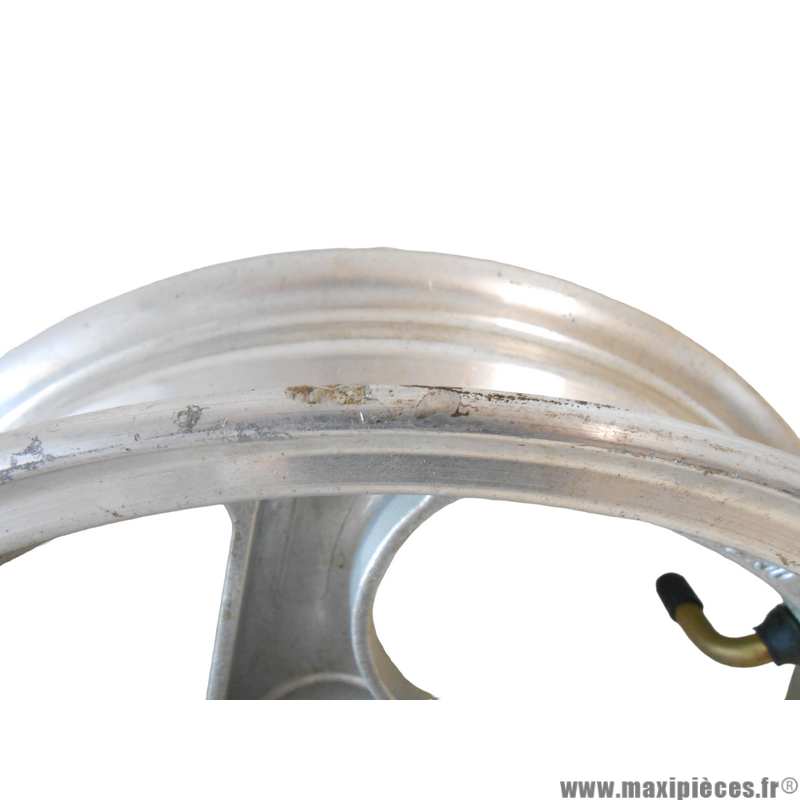Jante avant en aluminium 12 pouces (MT12X2.50) pour scooter chinois 50/125cc (frein a disque) * Déstockage !