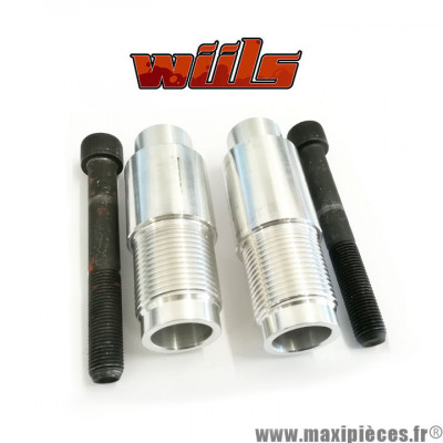 fixation de tampon Wiils pour Honda CBR 1000 RR de 2004 (la paire) *Déstockage !