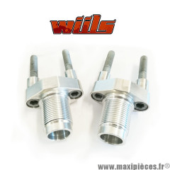 fixation de tampon Wiils pour Honda 600 Hornet de 2007 (la paire) *Déstockage !