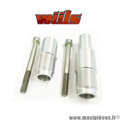 fixation de tampon Wiils pour Kawasaki ZX6R 636cc de 2005 (la paire) *Déstockage !