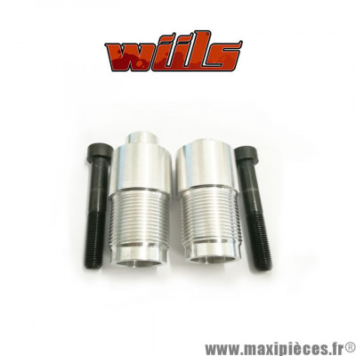 fixation de tampon Wiils pour Suzuki GSXR 1000 de 2007 (la paire) *Déstockage !