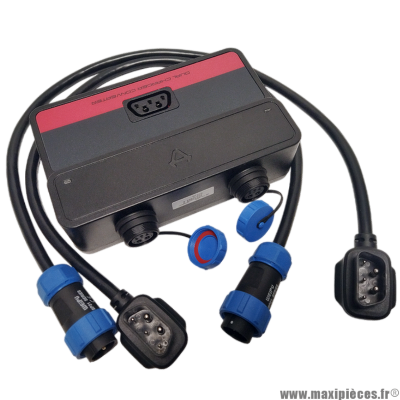 Distributeur de charge (2 batteries) + deux cordons Niu (10307001) * Déstockage !