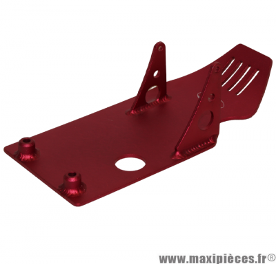 Sabot moteur en alu rouge marque Conti pour Dirt moteur horizontal *Déstockage !