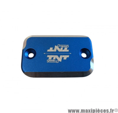 Couvercle de maitre cylindre de frein bleu marque TNT pour scooter mbk booster / yamaha 50 bws 1999-2003 * Déstockage !