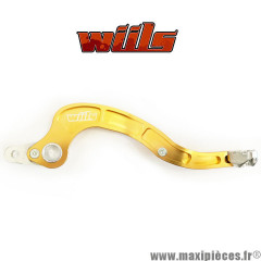 Pédale de frein CNC Wiils pour motocross SUZUKI 250/450 RM-Z - Couleur OR *Déstockage !