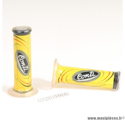 Paire de revêtements de poignées Conti Comet jaune *Déstockage !