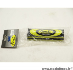 Mousse de guidon Conti jaune/noir 15cm pour moto/50 à boite/scooter/mobylette/quad *Déstockage !