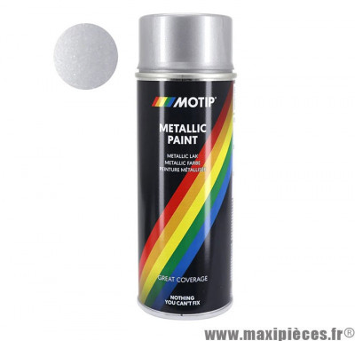Bombe peinture Motip Pro argent métal Aérosol 400ml (04046) * Prix spécial !