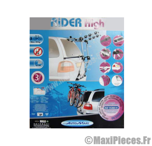 Porte vélo rider high.