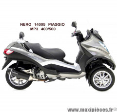 Silencieux Leovince SBK Nero pour maxiscooter Piaggio MP3 400/500 * Prix spécial !