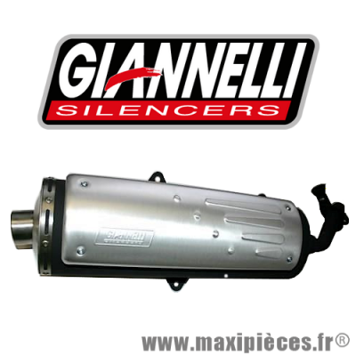 Pot d’échappement Giannelli free way pour maxi-scooter Piaggio X8 125/200cc 2004/2005 *Déstockage !