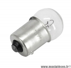 X1 Ampoule de clignotant 12v 5w norme RY5W culot BAU15S standard ergots décales Blanc * Déstockage !