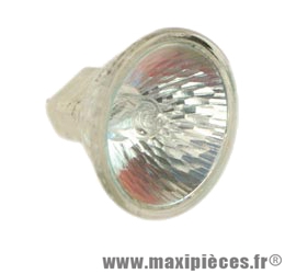 Lampe dichroique halogene 12v 20w Ø35 blanc (x1)