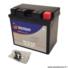 Batterie Tecnium 12v 5,3ah BTZ7S-B AGM sans entretien activée en usine pour tous les 50cc dimension: lg112,5xl69xh104 * Déstockage !