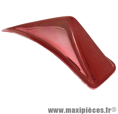 Aileron de casque rouge anodisé