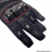 Gants été/mi-saison homme Peefy Gabriel noir avec couture rouge taille S * Déstockage !