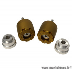 Embouts de guidon M6 Bronze Ariete *Déstockage !