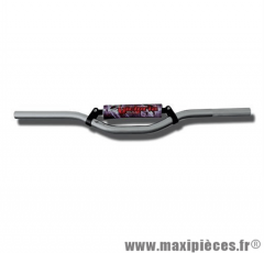 Guidon Cross Alu et mousse Victoria Bull couleur argent pour scooter *Prix discount !