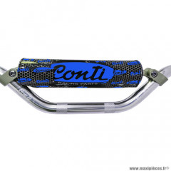 Mousse de guidon Conti bleu/noir 22cm pour moto/50 à boite/scooter/mobylette/quad *Déstockage !