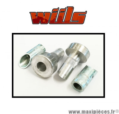 Insert guidon Protèges-mains Wiils diamètre 12 mm * Déstockage !