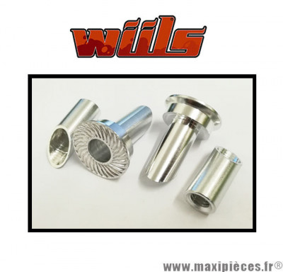 Insert guidon Protèges-mains Wiils diamètre 14 mm * Déstockage !