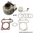 Kit cylindre piston type origine pour kymco agility people super 8 125cc scooter chinois 4T gy6 152 qmi (Ø52,4) * Prix spécial !