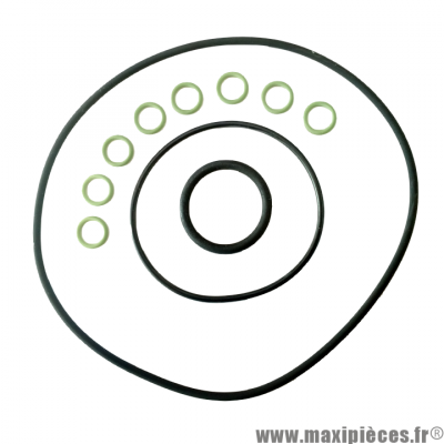 Pochette de joints pour culasse Metrakit pro race Derbi EURO 2/3/4 Minarelli am6/horizontal moto CONTI RX65 et Piaggio (liquide h2o) *Déstockage !