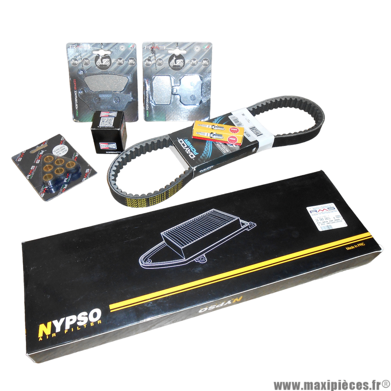 Pack entretien pour maxi scooter 125cc yamaha xmax, mbk skycruiser de 2006 à 2009