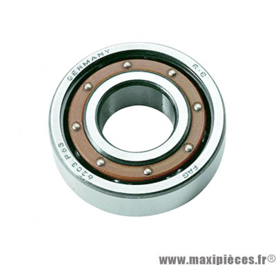 Roulement 6203 C3 Celeron FAG droit pour embiellage/vilebrequin cyclomoteur Peugeot 103, adaptable solex 3800 et autre (x1) * Prix spécial !