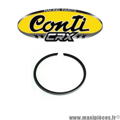 Segment pour piston CONTI CRX Ø39.9x1 CHROME-FONTE SPHEROIDAL SANS JEU A LA COUPE MODELE RACING : Derbi euro2/euro3 *Destockage !