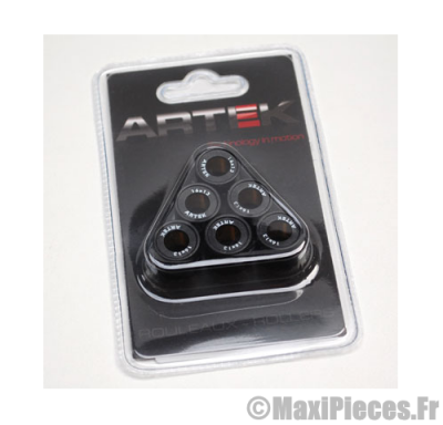 Galets variateur Artek diamètre 16x13 poids 5 gr