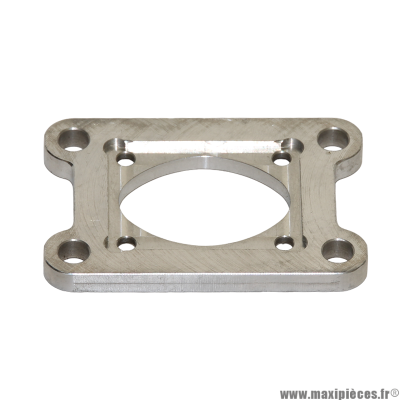 Embase/platine alu oval pour pipe multi-position Conti motorisation Minarelli am6 * Déstockage !
