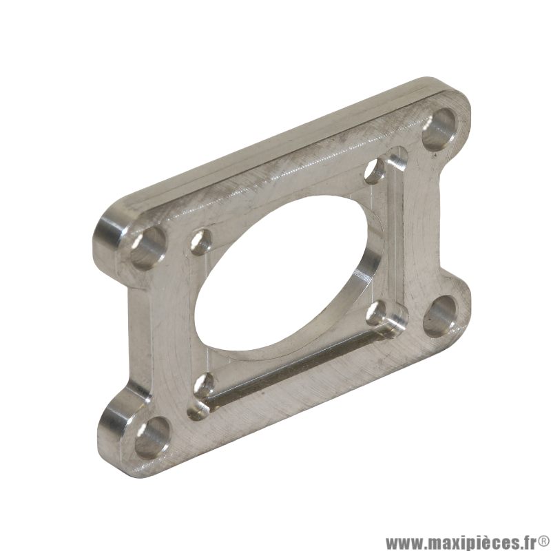 Embase/platine alu oval pour pipe multi-position Conti motorisation Minarelli am6 * Déstockage !
