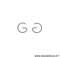 Clips de piston diamètre 13 (forme en g) pour mobylette mbk 51, 88, 41, 89 (vendu par 2) * Déstockage !