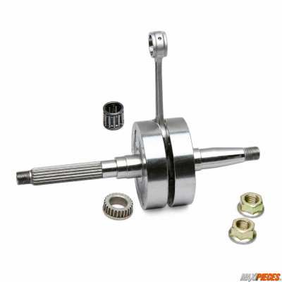 Embiellage/Vilebrequin Malossi MHR Big Bore AXE Ø 13mm bielle 85 course 44mm pour scooter Aprilia Derbi Gilera Piaggio Vespa AC/LC