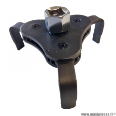 Clé pour filtre à huile universelle à 3 griffes, double sens, à diamètre réglable * Déstockage !