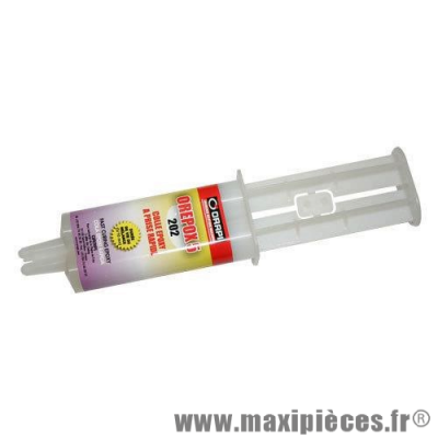 Colle epoxy Orapi operox 5 202 à prise rapide seringue 28g *Déstockage !