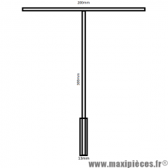 Clé longue en « T » de 13MM outillage/atelier *Déstockage !