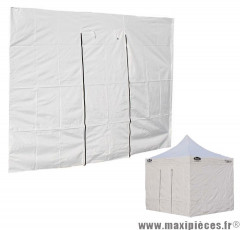 Bâche latérale tonnelle (3x3M) étanche avec porte *Prix discount !