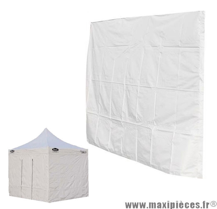 Bâche latérale étanche / Tonnelle 3x3m / blanche - pas cher - Maxi