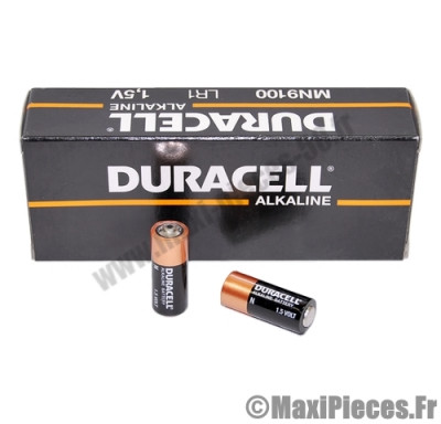 10 piles Duracell Alkaline MN9100 LR1 1,5 volts