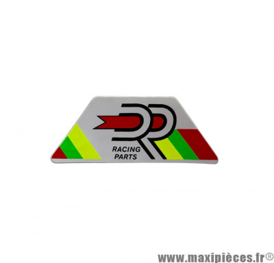 Autocollant DR Racing Parts (85×35 mm) sticker moto scooter mécaboite tuning * Déstockage !