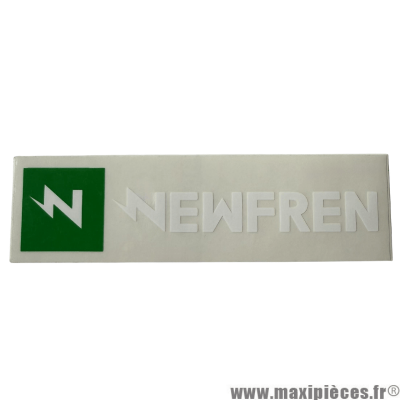 Autocollant Newfren (12x3.5cm) à l'unité *Déstockage !