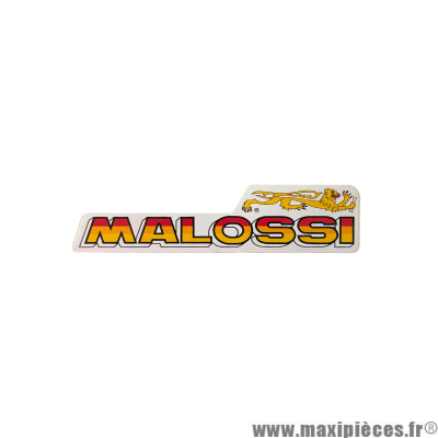 Autocollant Malossi (13x3cm) à l'unité *Déstockage !