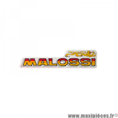 Autocollant Malossi (13x3cm) à l'unité *Déstockage !