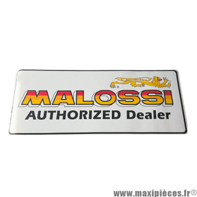 Autocollant Malossi (30x12cm) à l'unité *Déstockage !